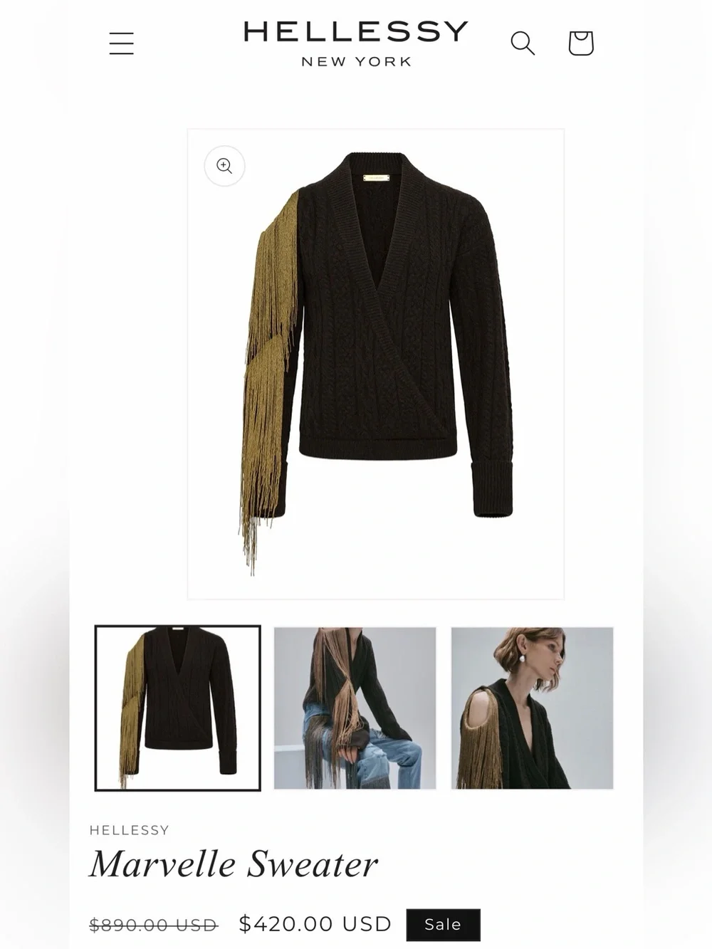 Hellessy stunning sweater